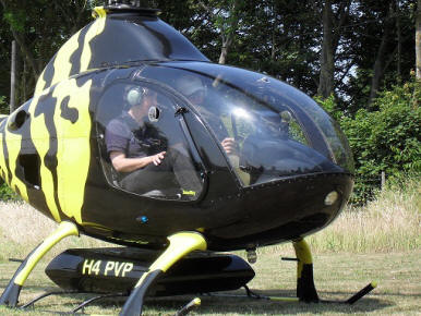 Georgina Hunter-Jones with owner/pilot of G-CBJV Paul Vaughan.