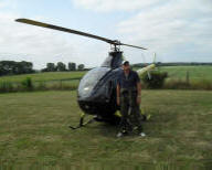 G-CBJV owner/pilot Paul Vaughan.